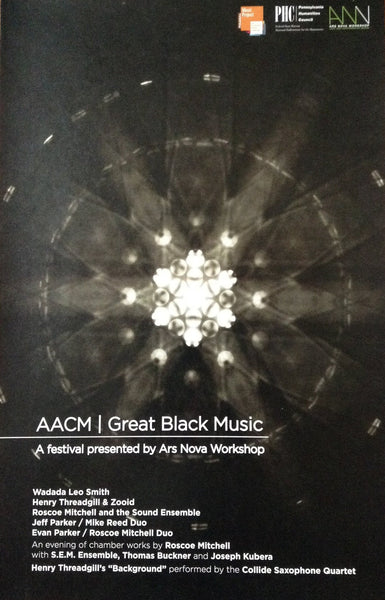 AACM | Great Black Music 2011 Festival Poster