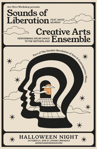 Sounds of Liberation & Creative Arts Ensemble Halloween Poster