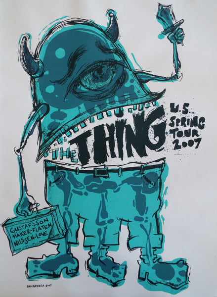 The Thing 2007 U.S. Spring Tour Poster