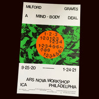 Milford Graves: A Mind-Body Deal Poster